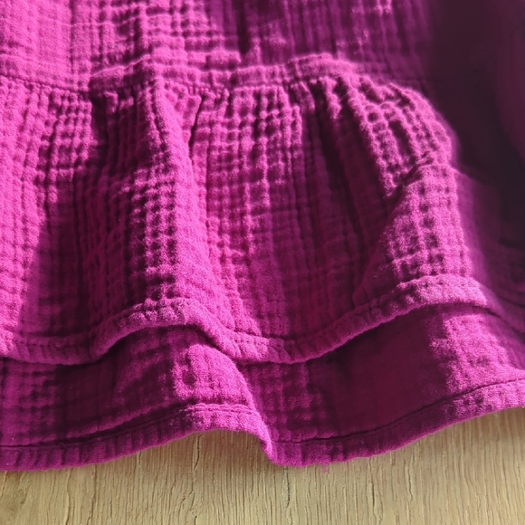 Cat & Jack Magenta Ruffle Dress - Picture 5 of 8